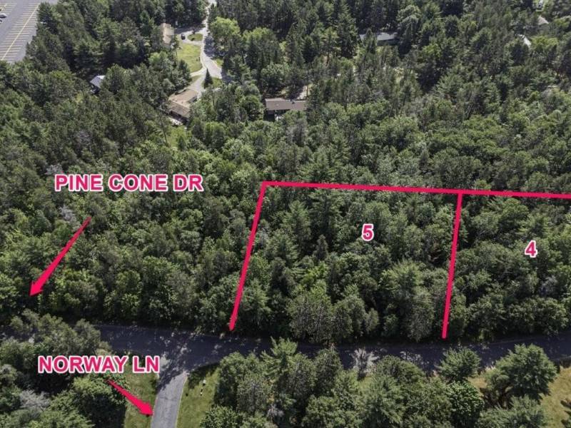 Lots 1-8 Pine Cone Lane, , Woodruff,  WI 54568 United States