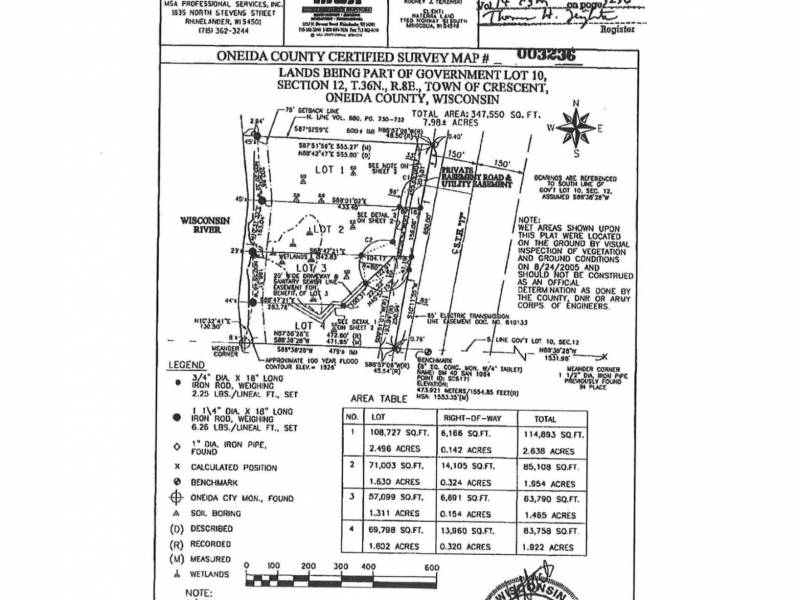 4 Misty River Ln, , Crescent,  WI 54501 United States