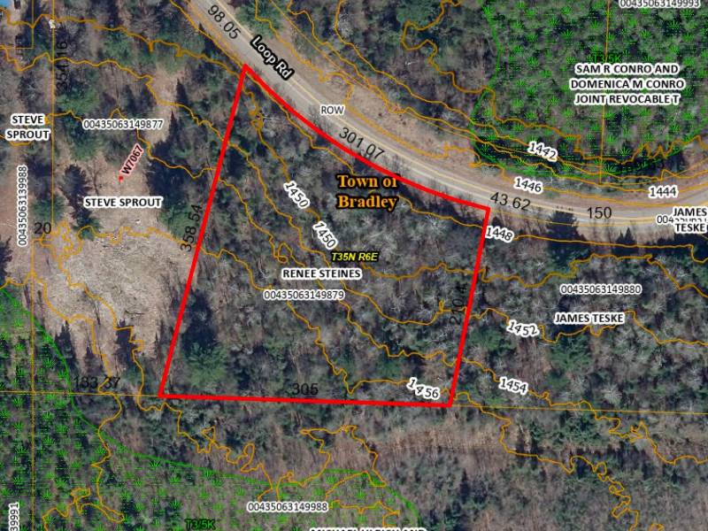 On Loop Rd, , Bradley,  WI 54487