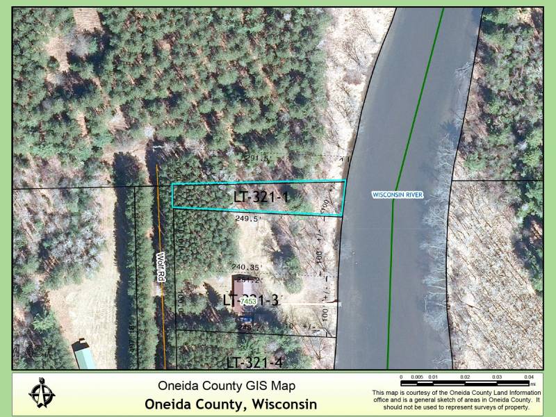 On Wolf Rd, , Lake Tomahawk,  WI 54539