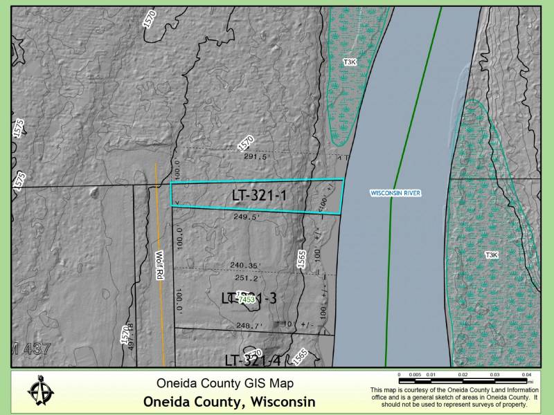 On Wolf Rd, , Lake Tomahawk,  WI 54539
