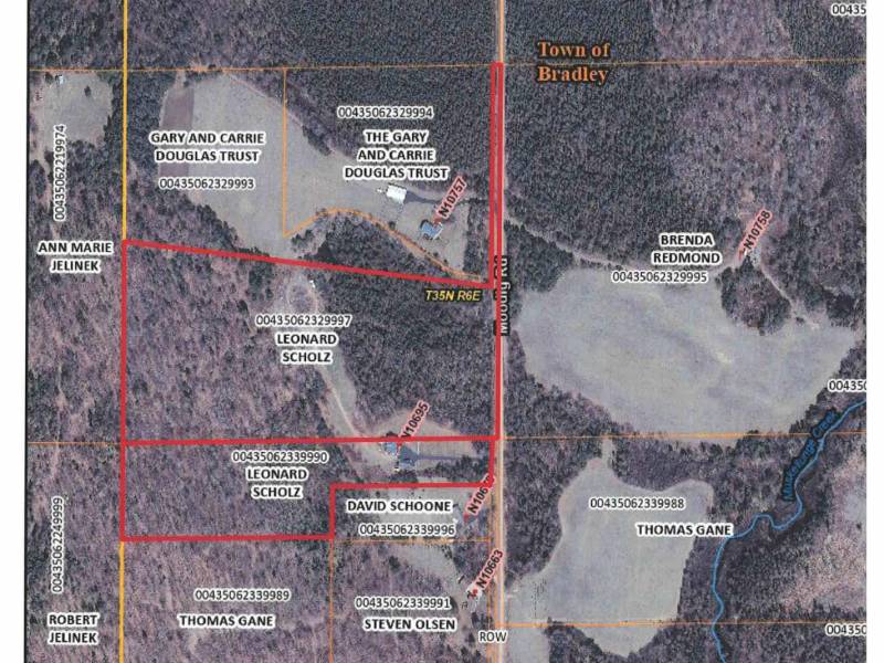 10695 Moodig Rd, Bradley, Tomahawk,  WI 54487 USA
