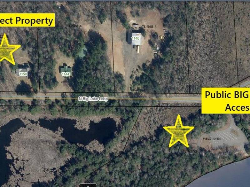 1150 N Big Lake LoopRd, , Three Lakes,  WI 54562