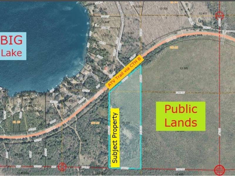 7421 CTH B, , Land O Lakes,  WI 54540