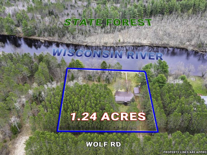 7453 Wolf Rd, , Lake Tomahawk,  WI 54539 United States