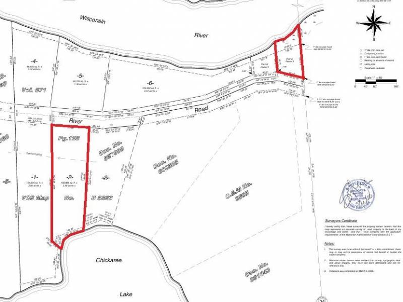 Lot 2 Off River Rd, , Cloverland,  WI 54521