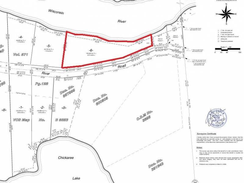 Lot 6 Off River Rd, , Cloverland,  WI 54521