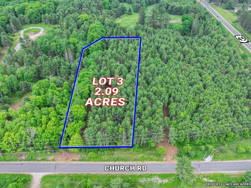 Lot 3 Off Church Rd, , Conover,  WI 54519