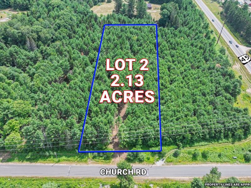 Off Church Rd #2, , Conover,  WI 54519 USA